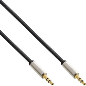 InLine 99212 audio kabel 2 m 3.5mm Zwart