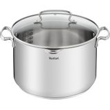 Tefal DUETTO+ G7196455 steelpan 10 l Rond Roestvrijstaal