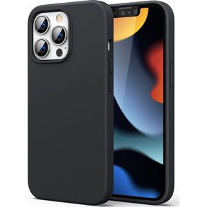 UGREEN Protective Silicone Case rubber elastyczne siliconen etui hoes iPhone 13 Pro Max zwart
