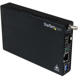 StarTech Gigabit ethernet glasvezelmediaconverter met open SFP-sleuf