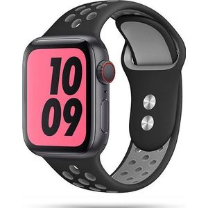 Tech-Protect SOFTBAND APPLE WATCH 4 / 5 / 6 / 7 / 8 / 9 / SE / ULTRA 1 / 2(42 / 44 / 45 / 49 MM) zwart/grijs