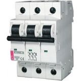 Eti-Polam Overcurrent switch ETIMAT10 3P B 10A 10kA AC - 002125714