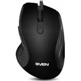 SVEN RX-113 USB zwart muis