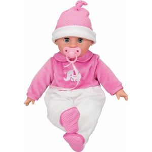 Simba babypop Laura Bedtime met speen meisjes 38 cm roze