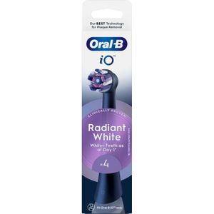 Oral-B Braun Radiant wit 4 gab. melna - Uzgali elektriskajai zobu birstei