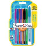 Papermate PAPER MATE Balpen InkJoy 100 Kappe 8er M 1.0mm Blister