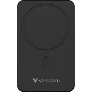 Verbatim Charge 'n' Go Essentials Magnetische draadloze powerbank 5000 mAh zwart