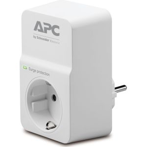 APC PM1W-GR Stekkerdoos met overspanningsbeveiliging 3680W / 1x stopcontact