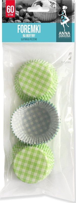 Anna Zaradna Foremki na muffiny 60 stuks