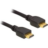 Delock Cable High Speed HDMI met Ethernet - HDMI A male > HDMI A male 4K 5m