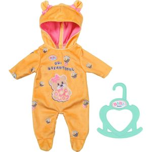 BABY born - Little Rompertje Beer - Accessoires voor Poppen - Zacht Materiaal - Geschikt voor Kinderen vanaf 2 Jaar