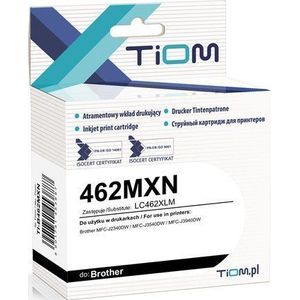 Tiom Tusz Tusz voor Brother 462MXN | LC462XLM | 1500 str. | magenta