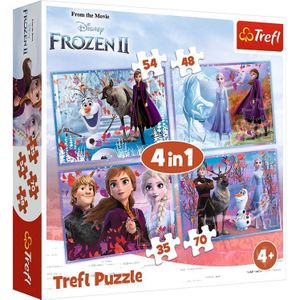 Trefl Frozen 2 - 4 in 1 puzzel