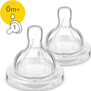 Avent 2 spenen voor pasgeboren baby's, Anti-colic-speen, 0m+