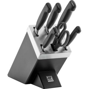 ZWILLING Four Star messenblok 7-delig zwart