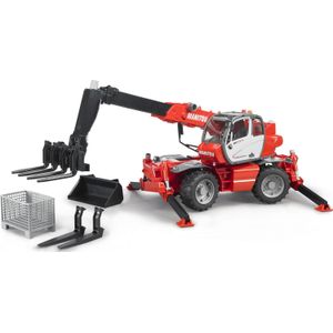 Bruder 2129 Manitou MRT 215 met Accessoires