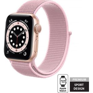 Crong band sport Nylon voor Apple Watch 38/40mm (Powder roze)