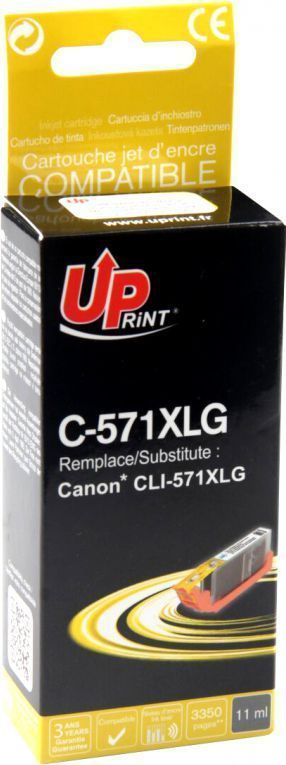 UPrint Ink C-571XLGY / CLI571GY XL (grijs) ink