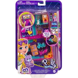 Mattel Figures Polly Pocket Arcade Game Compact set