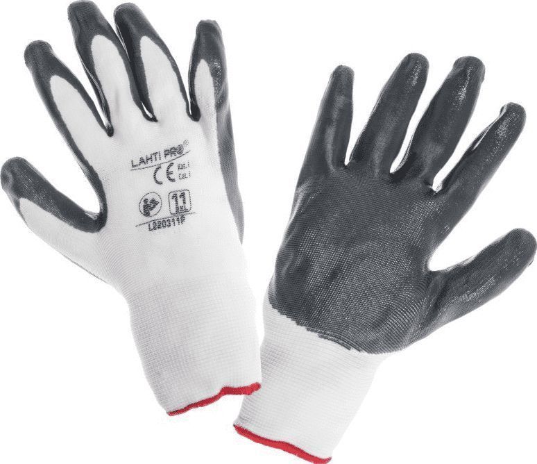 LAHTI PRO 7 inch 12 inch nitrile protective handschoenen (L220307P)