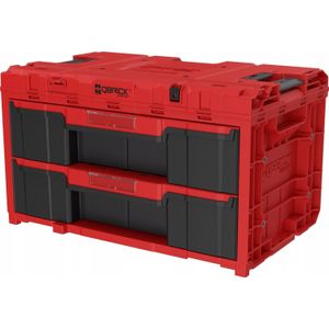 Qbrick Tool box met drawers System ONE 2.0 DRAWER 2 Plus TOOLBOX EXPERT rood Ultra HD Custom