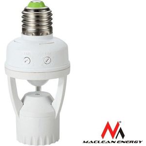 Maclean MCE24 Automatic licht Bulb Dusk Dawn Sensor Detection Security Lamp