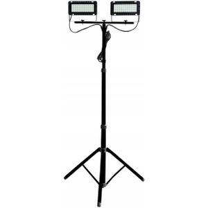 Volteno LED SPOTLIGHT TRIPOD 2x40W zwart