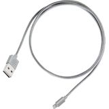 Silverstone Kabel USB USB-A - Lightning 1 m Grafitowy (52014)