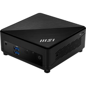 MSI Cubi 5 12M-020BDE 0.66L sized PC Zwart i7-1255U