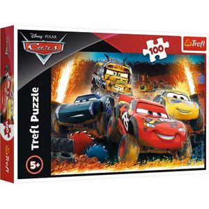 Trefl - Puzzles -  inch100 inch - Extreme race / Disney Cars 3