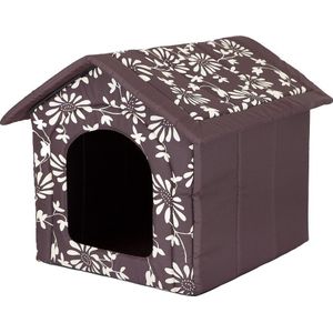 Hobbydog Buda w bloemen - bruin R2