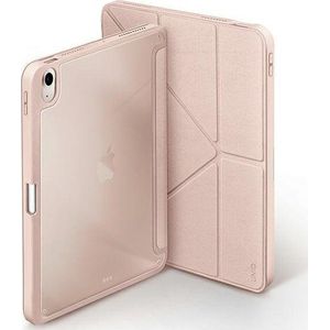 Uniq tablet hoes etui Moven iPad Air 10.9 (2022/2020) Antimicrobial roze/ blush roze