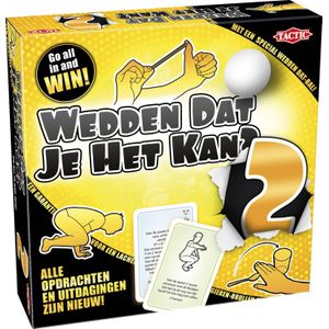 Tactic Gezelschapsspel Wedden Dat Je Het Kan 2 - Hilarische spellenavond voor 8+ spelers!