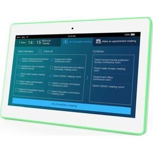 Allnet Meetingraum RGB LED Tablet 13 inch RK3399 wit Android 10 und NFC/RFID