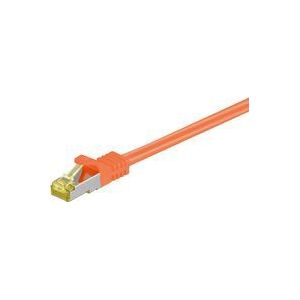 MICROCONNECT Patchcord CAT 7, S/FTP, oranje, 20m (SFTP720O)