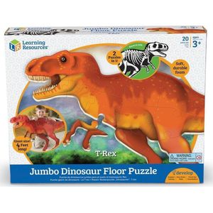 Learning Resources groot, foam vloerpuzzel, Dinozaur T-Rex