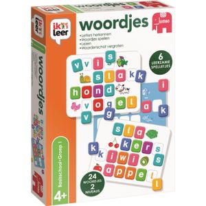 Jumbo Ik Leer Woordjes - Leer spelenderwijs woordjes spellen - Vanaf 4 jaar - 1-4 spelers