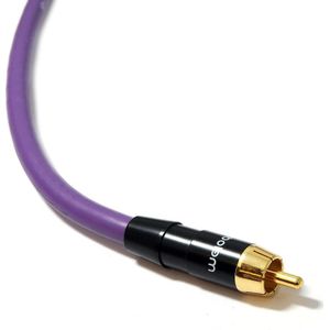 Melodika Cable RCA (Cinch) - RCA (Cinch) 4m paars