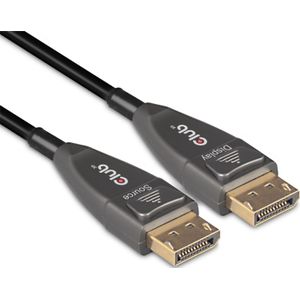 Club 3D DisplayPort 1.4 Active Optical Cable Unidirectional 4K120Hz 8K60Hz M/M 20m/65.62ft