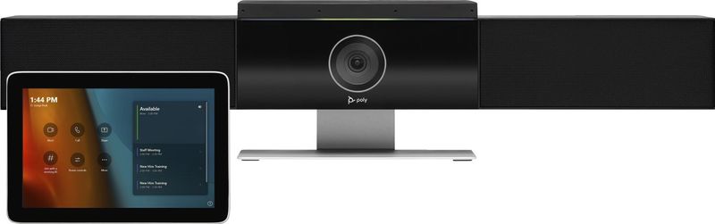 Poly Microsoft Teams Room Base Kit HP Mini PC with GC8 Cat5e Extender (ABB)