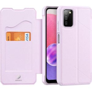 Dux Ducis Skin X holster etui hoes met klapką Samsung Galaxy A03s roze