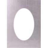 Victoria Collection Passepartout 30x40, platinum oval