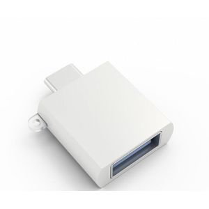 SATECHI Aluminium USB-C voor USB- 3.0 (zilver)
