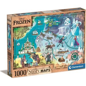 Story Maps Frozen Puzzel (1000 stukjes)