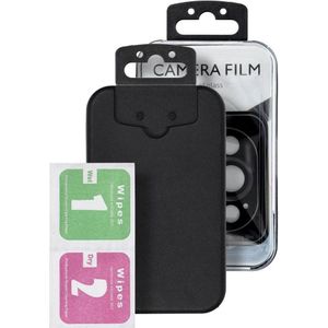 Osłona camera PROTECTOR 9H + aplikator voor SAMSUNG A26 zwart