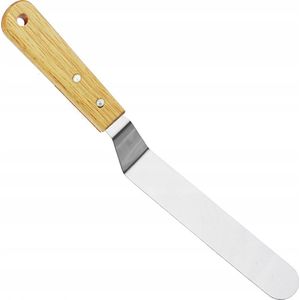 Brunbeste spatel banketbakkersmes 34CM voor TORTU KREMU gebak BB-3020