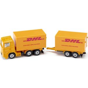 Siku Vrachtwagen met aanhanger DHL