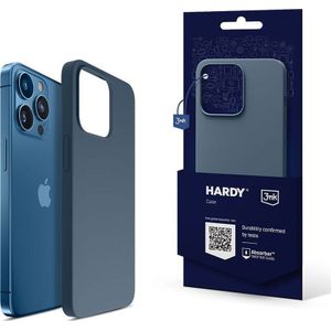 3mk Etui Silicone MagCase Royal blauw voor Apple iPhone 15 Pro