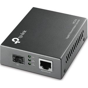 TP-Link MC220L netwerk media converter 1000 Mbit/s Multimode, Single-mode Zwart