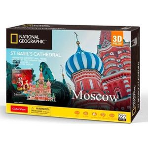 Cubic Fun puzzel 3D Sobór Św. Bazyla National Geographic